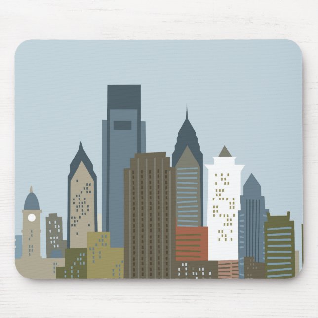 Mousepad Desenhos animados Philadelphfia (Frente)