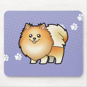 Mousepad Desenhos animados Pomeranian
