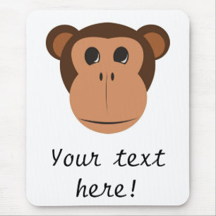 Mousepad Desenhos animados principais do macaco