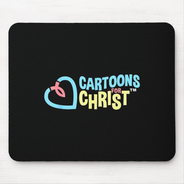 Mousepad Desenhos Para Cristo - Cristão, Fé, Jesus, Rel (Frente)