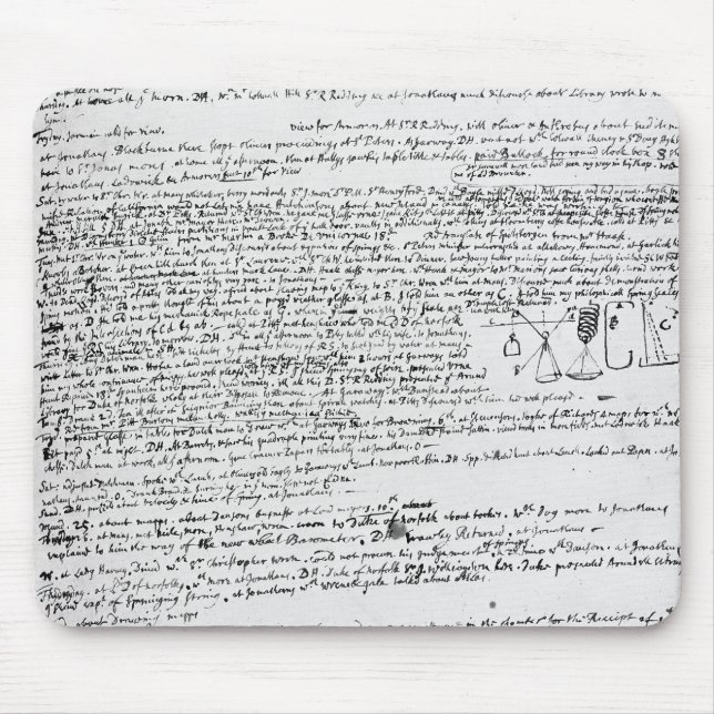 Mousepad Desenhos técnicos (Frente)