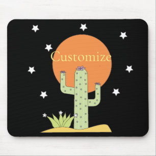 Mousepad Desert Cactus Sun Thunder_Cove