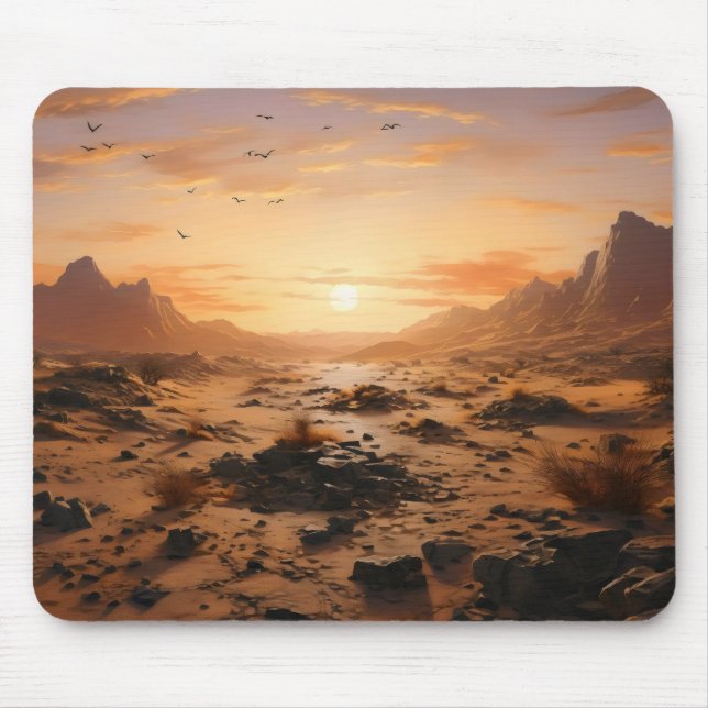 Mousepad Desert Sunset (Frente)