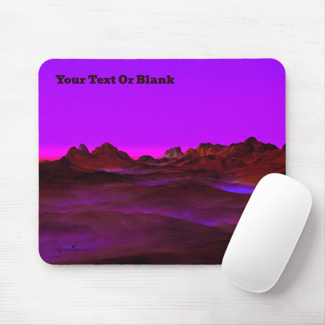 Mousepad Deserto Silencioso Noite (Com mouse)