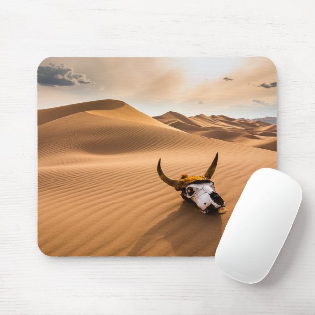 Mousepad Desertos | Dunas De Areia De Vaca (Com mouse)