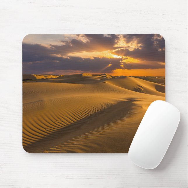 Mousepad Desertos | Paisagem das dunas de areia (Com mouse)