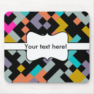 Mousepad Design abstrato de formas conectadas