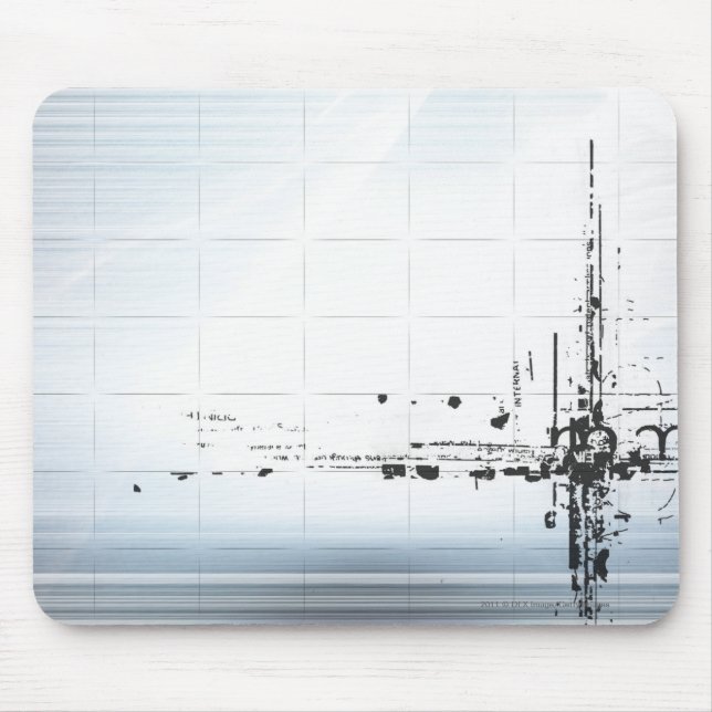 Mousepad Design abstrato na grade (Frente)