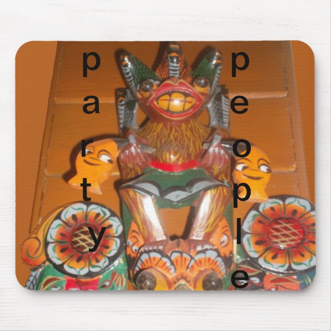 Mousepad Design aduaneiro antigo tradicionalPersonalizar pr (Frente)
