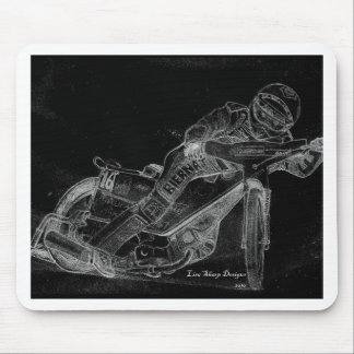 Mousepad design afiado. bikeonblack do estrada