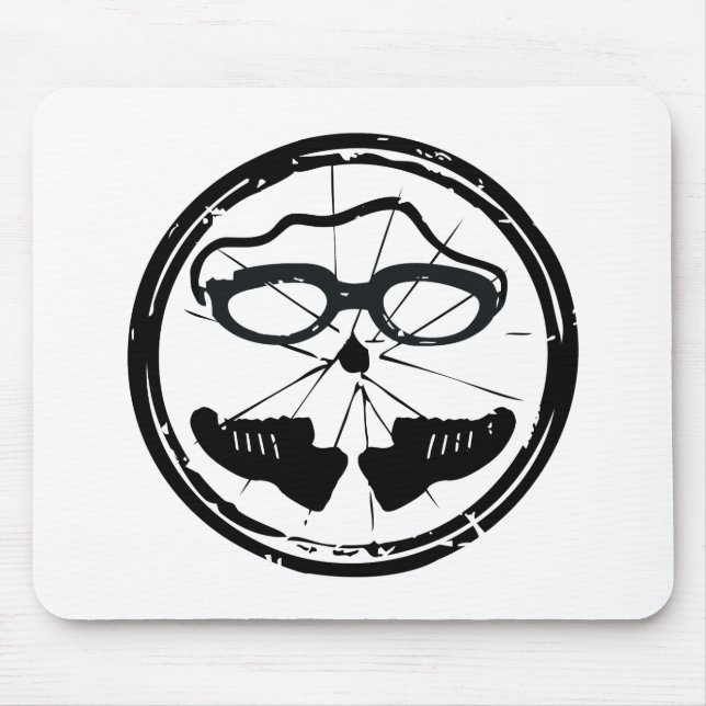 Mousepad Design artístico legal de Triathlon (Frente)