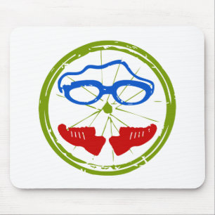 Mousepad Design artístico legal do Triathlon