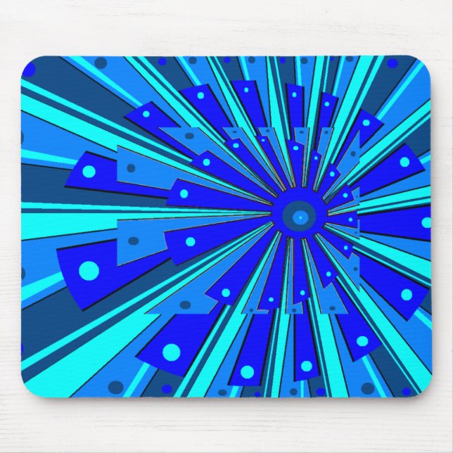 Mousepad Design azul (Frente)