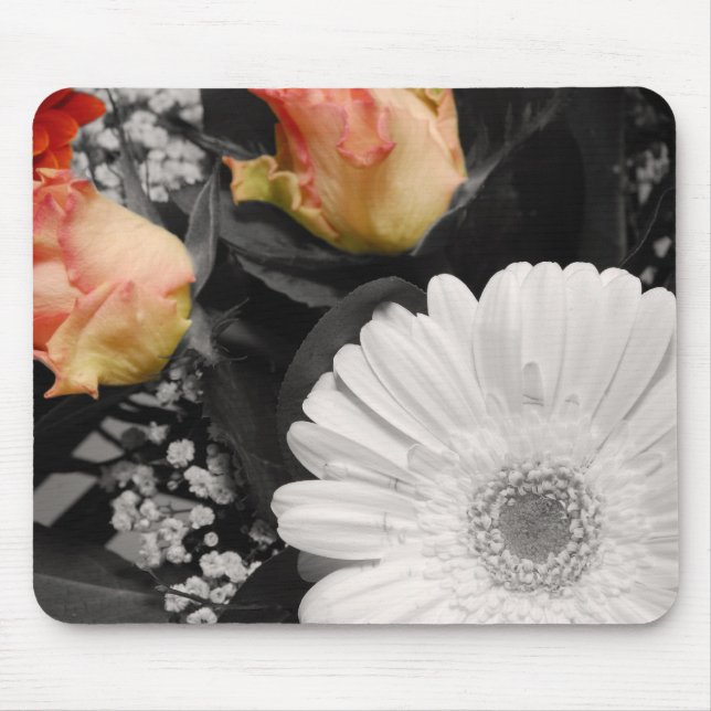Mousepad Design Blumendesign neutrales (Frente)