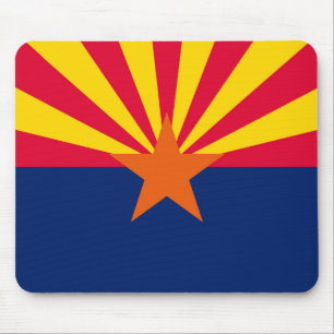 Mousepad Design da bandeira do estado da arizona