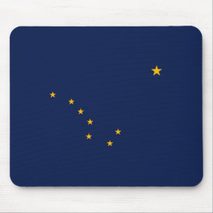Mousepad Design da bandeira do estado de Alaska