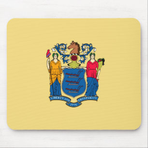 Mousepad Design da bandeira do estado de New-jersey