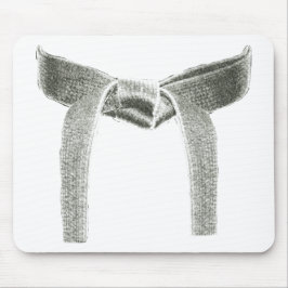 Mousepad Design da correia das artes marciais