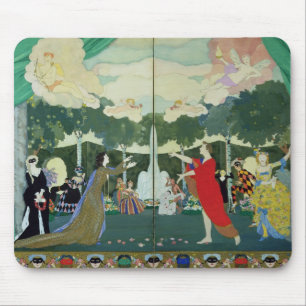 Mousepad Design da cortina para "o teatro livre" dentro