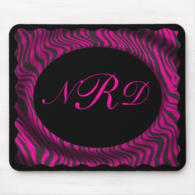 MOUSEPAD DESIGN DA LISTRA DE MONOGRAMMED-MOUSEPAD-ZEBRA (Frente)
