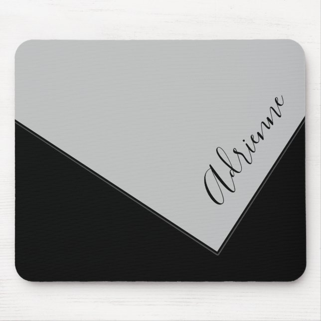Mousepad Design da mala da Cinza da embreagem da da portado (Frente)