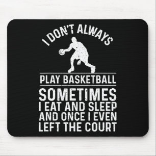 Mousepad Design De Basquete Divertido Para Crianças Mulhere