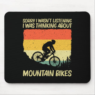 Mousepad Design de Bicicleta de Montanha para Homens Mulher