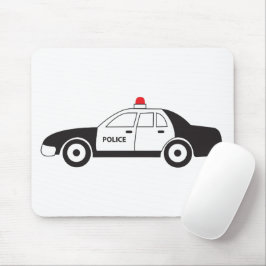 Mousepad Design de Carro da Polícia de Brinquedos
