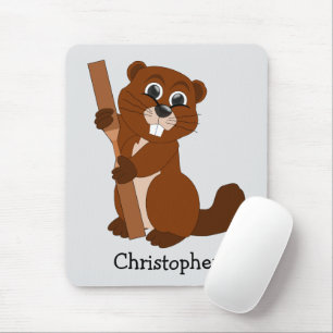 Mousepad Design de castor