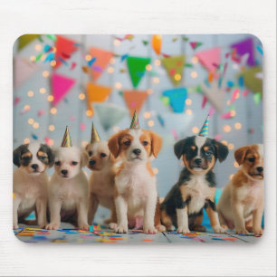Mousepad Design de Celebração de Festa de Aniversário de Ca