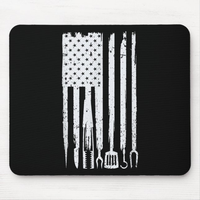 Mousepad Design de Churrasco engraçado! Para Ventiladores D (Frente)