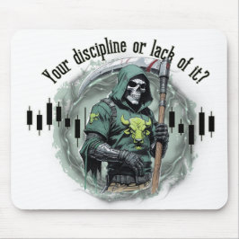 Mousepad design de comércio de fantasia | Ceifador | motiva