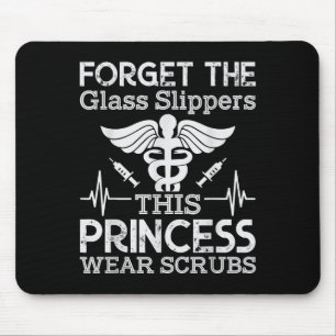 Mousepad Design de Cota Gráfica de Enfermeiras Registradas