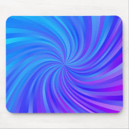 Mousepad Design de Curva Roxa Azul