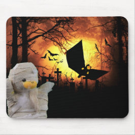 Mousepad Design de diversão para o Halloween