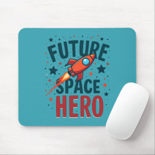 Mousepad Design de Entrega do Roteador do Herói do Futuro E
