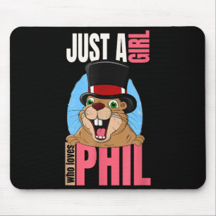 Mousepad Design de Feriado do Dia da Toupeira Fofo do Punxs
