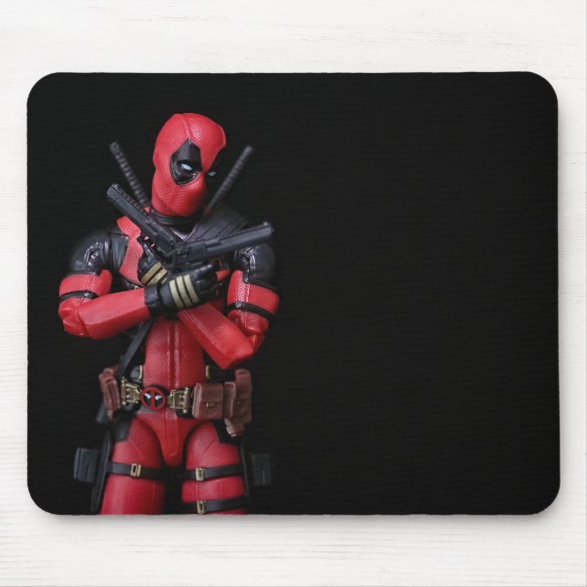 Mousepad Design de Fotografia de Super-Herói (Frente)