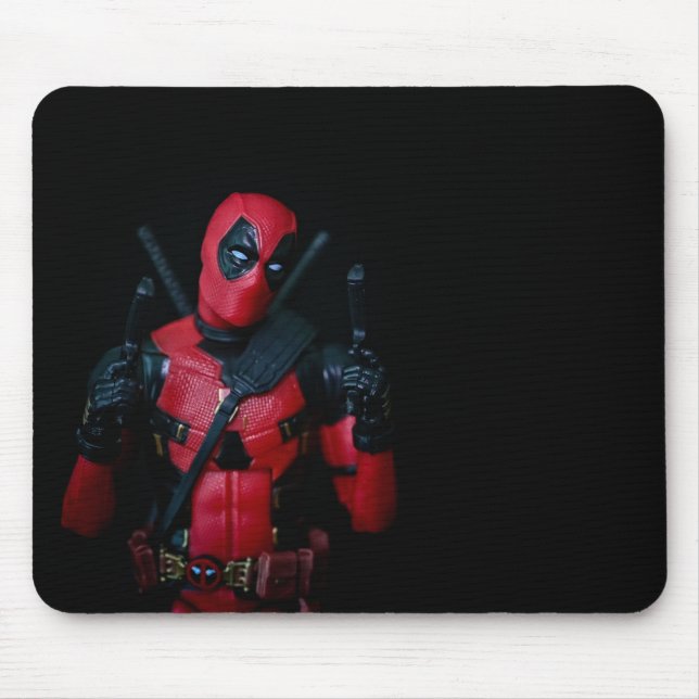 Mousepad Design de Fotografia Super Hero Toy (Frente)