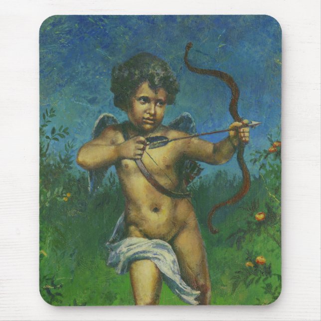 Mousepad Design de fresco do Cupido (Frente)