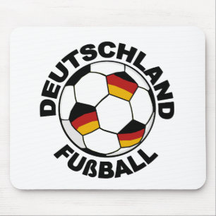 Mousepad Design de Fußball da alemanha