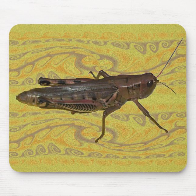Mousepad Design de gafanhoto (Frente)
