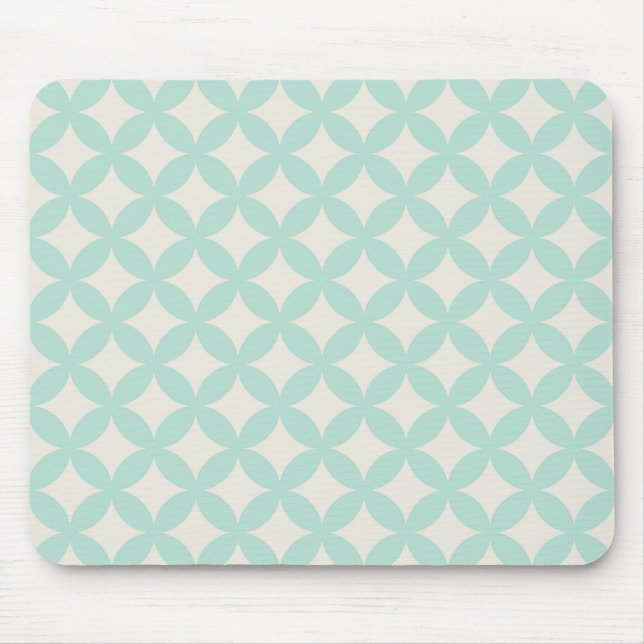 Mousepad Design de Geração de Mint e Cream (Frente)