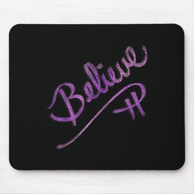 Mousepad Design de Gráfico de Citação de Citação de Script  (Frente)