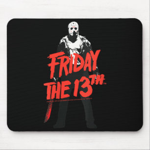 Mousepad Design de Halloween feminino clássico de terror