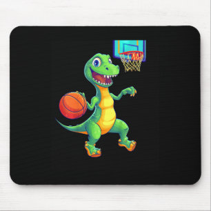 Mousepad Design de jogador de dinossauro divertido para cri