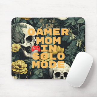 Mousepad Design de Jogo Modo Solo da Mãe Jogadora