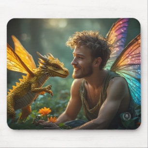 Mousepad Design de Jogos Golden Dragon