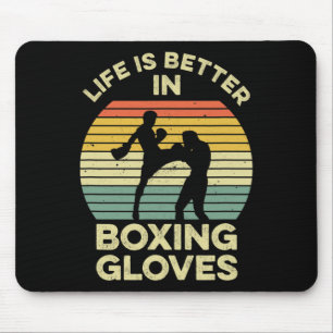 Mousepad Design de Kickboxing para um lutador de Muay Thai