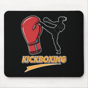 Mousepad Design de Luvas de Boxe de Kickboxing Únicas